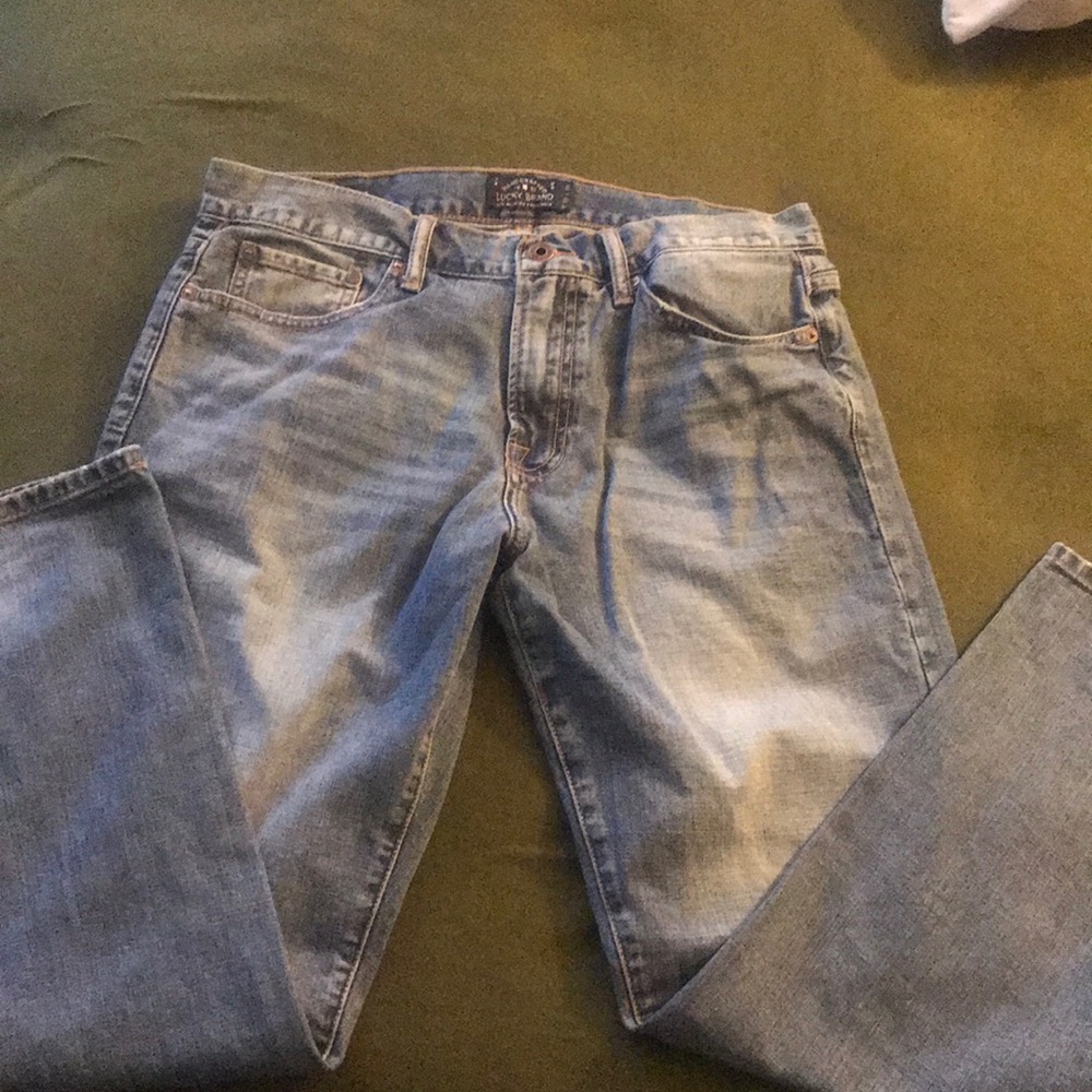 221 original straight lucky brand jeans